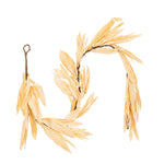 6' Artificial Cream Corn Husk Garland