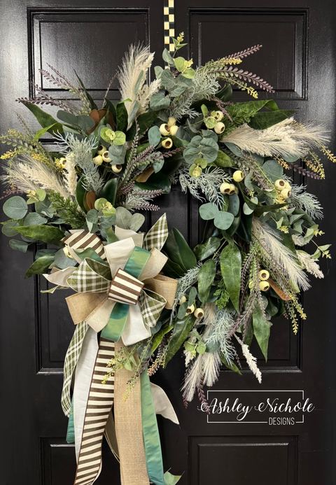 Eucalyptus & Pods Everyday Wreath