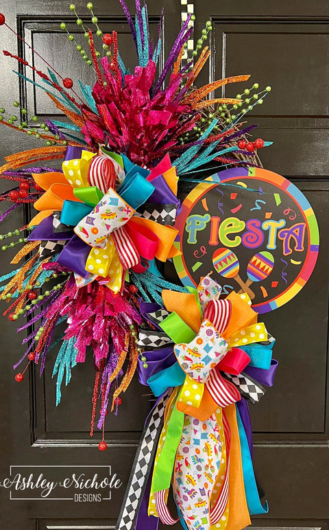 Fiesta Party Wreath