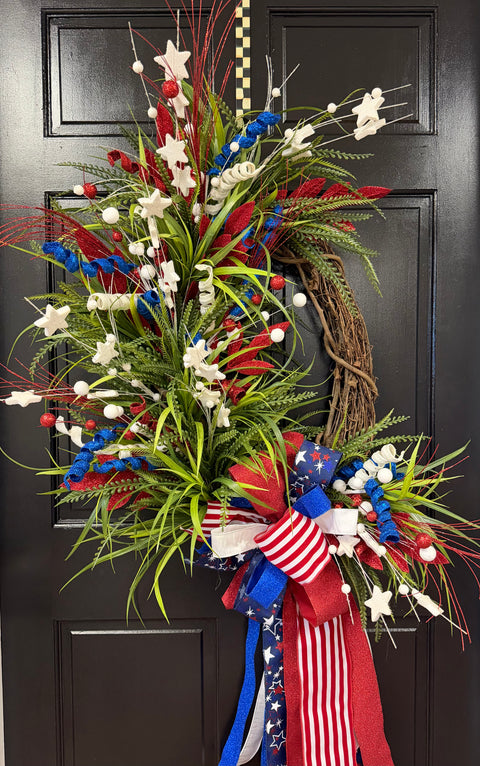 Sparkling Stars Wreath