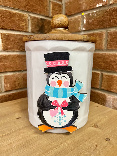 Winter Sweetheart Penguin (BOY) - Mini Piece (Magnet/Velcro)