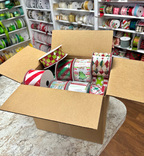 CHRISTMAS Ribbon Mystery Box