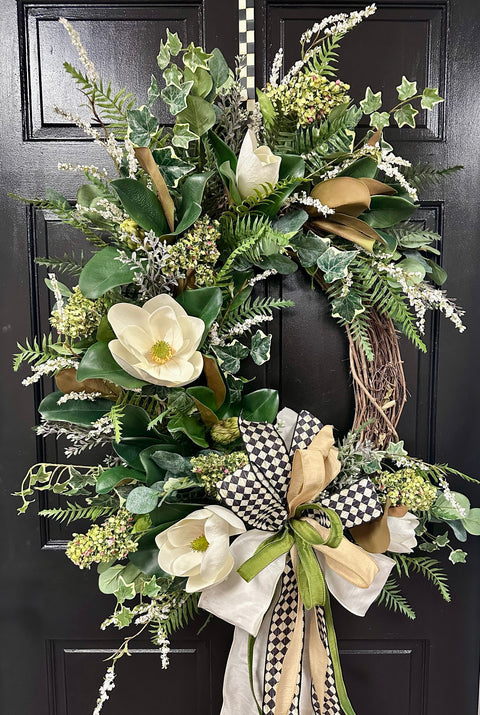 *READY to SHIP* - Magnolia Cottage Wreath