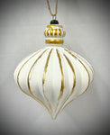 CROWNED ONION Ornament - Gold