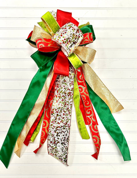 Christmas - Garland Kit Bow- Traditional Streamer