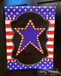 Funky Star Garden - Vinyl Garden Flag