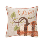 Harvest Time Hello Fall Pillow