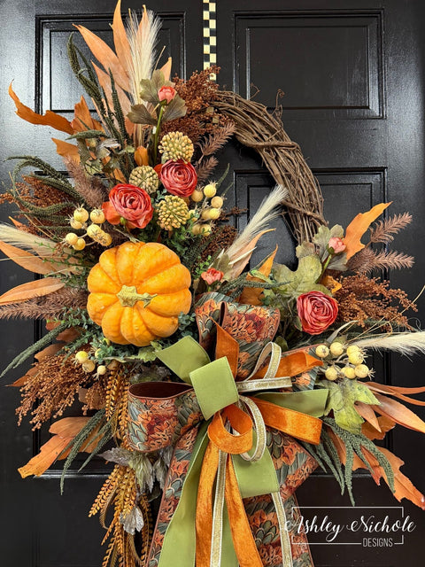 Gathered in Autumn Wreath
