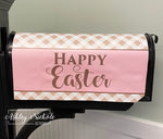 Happy Easter Pastel Vinyl Mailbox Cover
