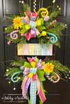 Happy Easter Sign Wreath