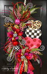 Heart Stack Elegant Valentine Wreath