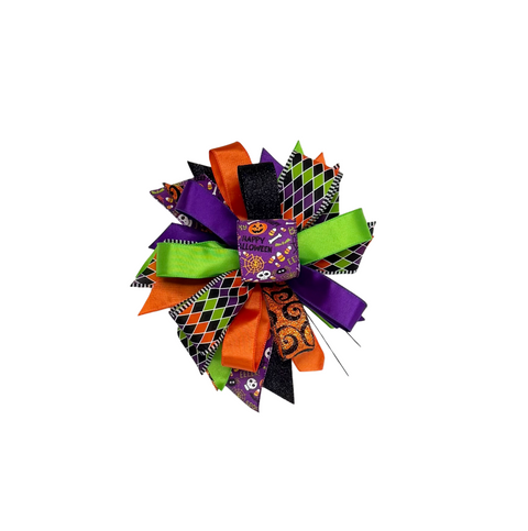 Halloween Bow-Medium Puff