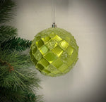 120mm Hammered Ball with Beads - Choose Color