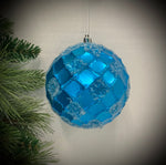 120mm Hammered Ball with Beads - Choose Color