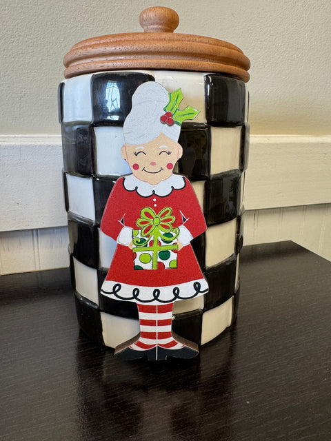 Mrs. Claus - Christmas Mini Piece (Magnet/Velcro)