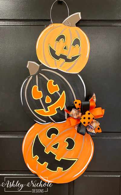 Happy Jack Stack Door Hanger (Hand-Painted)