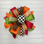 Fall-Bow-Large Puff - Elegant Fall