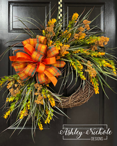 Hints of Fall Wreath