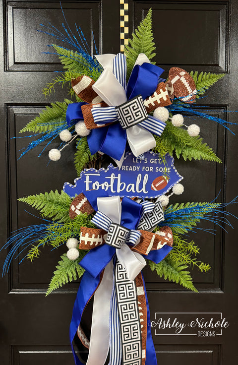 Kentucky Football Wreath - 18" Oval