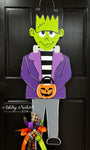 Frankenstein - Oversized - Halloween Door Hanger