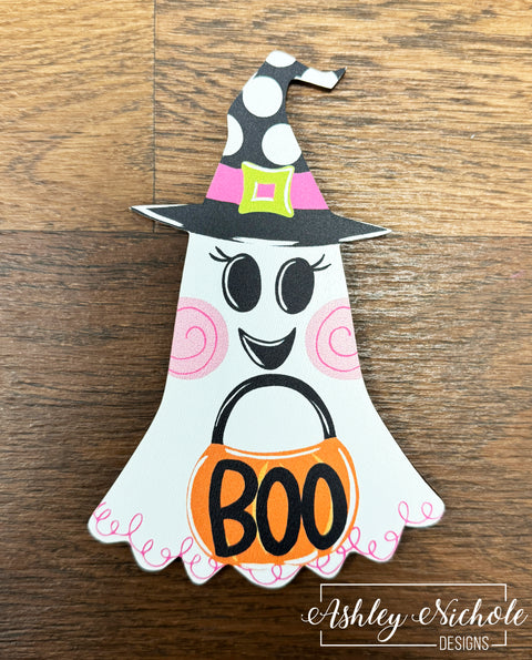 Bougie Boo Ghost - Mini Piece (Magnet/Velcro)