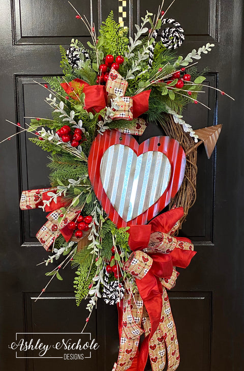 Little Heart Breaker Valentine Wreath