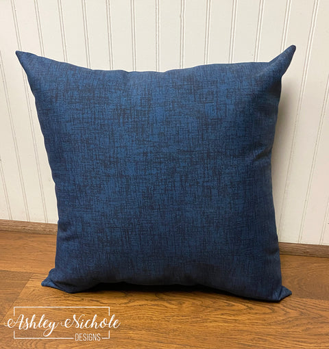 Outdoor Pillow - Navy Blue