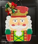 READY TO SHIP - Traditional & Fun Nutcracker Christmas Door Hanger