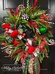 We Wish you a Merry Christmas Wreath