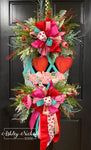 Bubble Gum Love Valentine Wreath