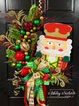 READY TO SHIP - Traditional & Fun Nutcracker Christmas Wreath