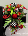 Mailbox Swag - Checkered Whimsical Christmas