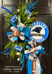 Professional Football Sign Wreath - CHOOSE from 26 TEAMS