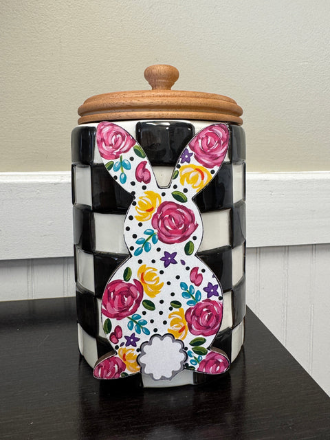 Artful Bunny - Easter - Mini Piece (Magnet/Velcro)