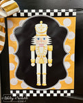 Nutcracker - Gold & Silver - Vinyl Garden Flag