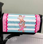 Pastel Gingerbread Cookie Stack - Magnetic Vinyl Mailbox Cover