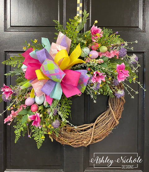 Sweet & Simple Springtime Egg Wreath