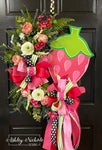 Strawberry Wreath - PINK