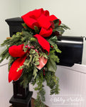 Mailbox Swag - Traditional Christmas Greenery