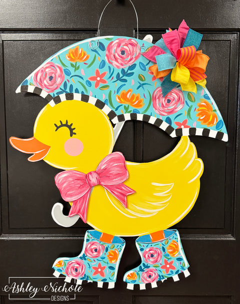 Petals & Puddles - Door Hanger (UV Printed)