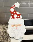 Jolly St. Nick Santa - Christmas Mini Piece (Magnet/Velcro)