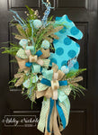 Seahorse & Shell Wreath