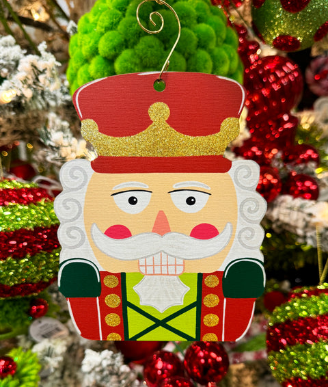 Traditional & Fun Nutcracker -Wooden Christmas Ornament