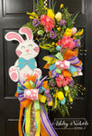 Bunny - Cute as a Button - Wreath