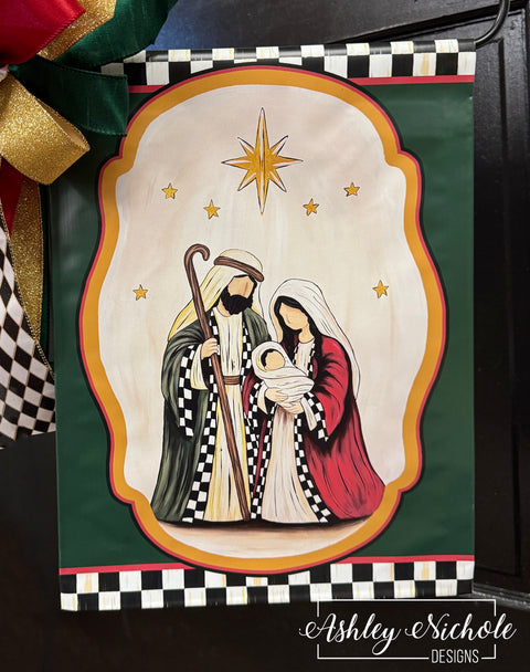Star of Bethlehem Nativity - Vinyl Garden Flag