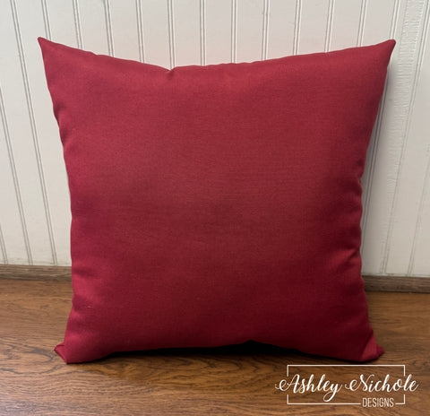 Outdoor Pillow - Crimson
