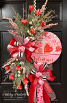 My Heart is Falling for YOU - Valentine Wreath