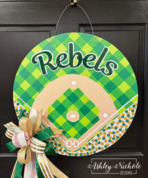 Home Team Pride - Baseball - Door Hanger