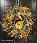 For the Love of Fall Autumn Wreath