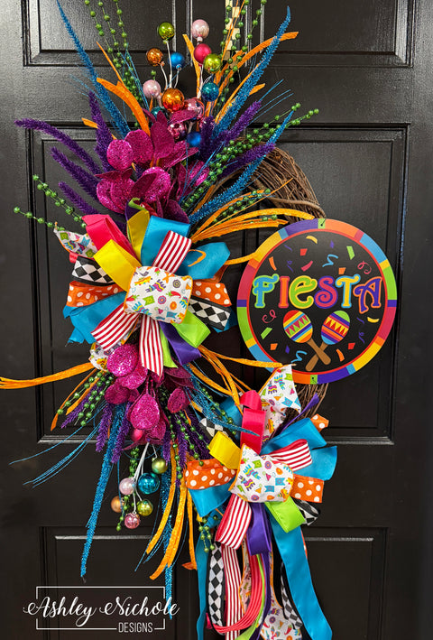 Fiesta Party Wreath